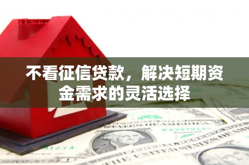博山不看征信贷款，解决短期资金需求的灵活选择