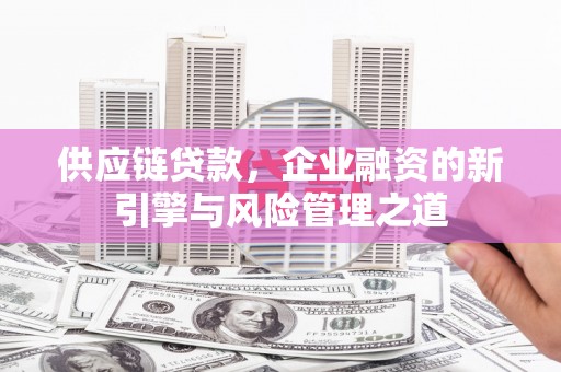 博山供应链贷款，企业融资的新引擎与风险管理之道