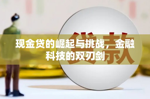 博山现金贷的崛起与挑战，金融科技的双刃剑