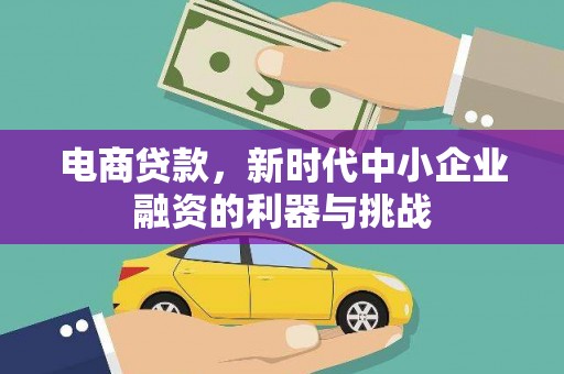 博山电商贷款，新时代中小企业融资的利器与挑战