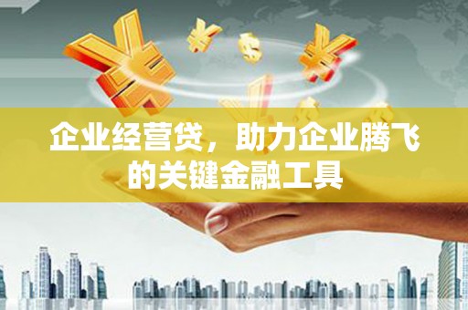 博山企业经营贷，助力企业腾飞的关键金融工具