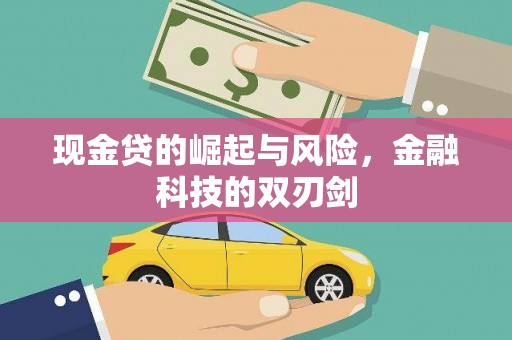 博山现金贷的崛起与风险，金融科技的双刃剑