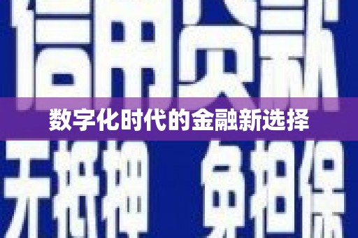 博山数字化时代的金融新选择