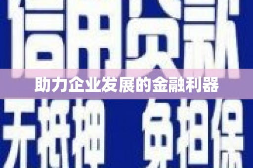 博山助力企业发展的金融利器